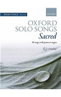 Oxford Solo Songs: Sacred