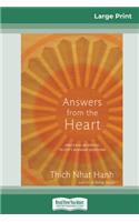 Answers from the Heart: Practical Responses to Life's Burning Questions (16pt Large Print Edition)