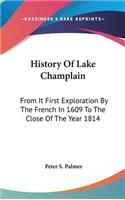 History Of Lake Champlain
