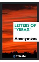 Letters of "Verax"