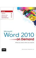 Microsoft Word 2010 on Demand