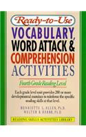 Ready-To-Use Vocabulary, Word Analysis & Comprehension Activities