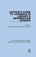 Author's Guide to Journals in Library & Information Science