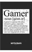 Gamer NOTIZBUCH
