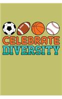 Celebrate Diversity: With a matte, full-color soft cover, this lined journal is the ideal size 6x9 inch, 54 pages cream colored pages . It makes an excellent gift as wel