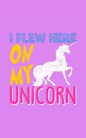 I Flew Here On My Unicorn: Notebook
