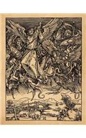 Art Notebook: St. Michael Fighting the Dragon - Albrecht Durer Art College Ruled Notebook 110 Pages(14 Albrecht Durer Woodcuts)