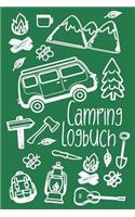 Camping Logbuch: Tagebuch für Deine Reise mit dem Campervan