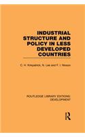 Industrial Structure and Policy in Less Developed Countries