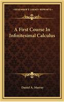 A First Course in Infinitesimal Calculus