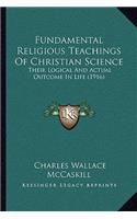 Fundamental Religious Teachings Of Christian Science