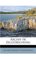 Archiv Fr Zellforschung