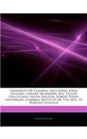 Articles on University of Cumbria, Including