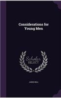 Considerations for Young Men