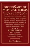 A Dictionary of Musical Terms