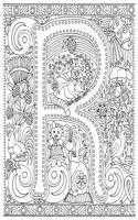 Color My Cover Journal - Creative Alphabet - R