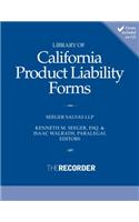 Library of California Product Liability Forms