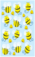 Bees Shape Stickers