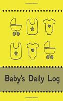 Baby's Daily Log Notebook Tracker for Newborn and Toddler