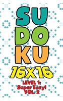 Sudoku 16 x 16 Level 1