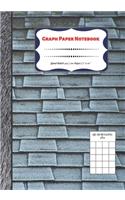Graph Paper Notebook: Quad Ruled 4x4 - 110 Pages - 7" x 10" Squared Graphing Paper * Blank Notebook * Grid Paper * Softback ...(Composition Books)