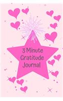 3 Minute Gratitude Journal: A Journal to Teach Children to Practice days of the week, months, year & Seasons. Also section on Gratitude and Mindfulness. Clear easy use for your