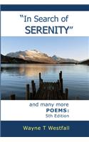 'In Search of Serenity' and many more POEMS