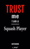 Notebook for Squash Players / Squash Player