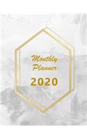 Monthly planner 2020