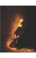 Rembrandt Monthly Planner 2020: Saint Peter in Prison Daily Agenda: January - December Artistic Dutch Master Painting Weekly Scheduler Pretty Christian Bible Art Year Organizer For(62 Weekly Art Planners 2020)