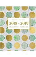 2018-2019 Academic Planner Weekly and Monthly