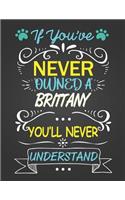 If You've Never Owned a Brittany: Journal Composition Notebook for Dog and Puppy Lovers