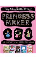 Easy Art and Craft with Paper (Princess Maker - Cut and Paste): This book comes with a collection of downloadable PDF books that will help your child make an excellent start to his/her education. Books are design(31 Easy Art and Craft with Paper)