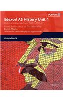 Edexcel GCE History AS Unit 1 D3 Russia in Revolution, 1881-1924: From Autocracy to Dictatorship