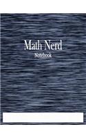 Math Nerd Notebook: 1/6" Dot Grid Graph Paper Ruled