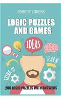 Logic Puzzles and Games: Calcudoku 8x8 - 200 Logic Puzzles with Answers