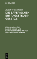 Grund- Und Haussteuergesetz Mit Den Vollzugsvorschriften
