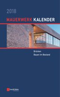 Mauerwerk-Kalender 2018 - Brucken, Bauen im Bestand