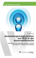 Anwendungsmöglichkeiten von RFID in der Automobilbranche