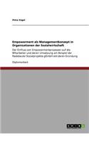 Empowerment als Managementkonzept in Organisationen der Sozialwirtschaft