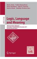 Logic, Language and Meaning