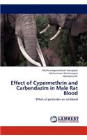 Effect of Cypermethrin and Carbendazim in Male Rat Blood