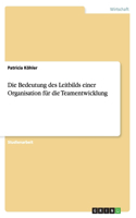 Bedeutung des Leitbilds einer Organisation für die Teamentwicklung