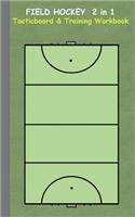 Field Hockey 2 in 1 Tacticboard and Training Workbook