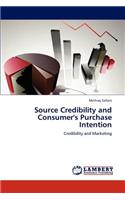 Source Credibility and Consumer's Purchase Intention