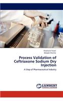 Process Validation of Ceftriaxone Sodium Dry Injection