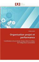 Organisation Projet Et Performance