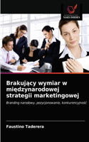 Brakujący wymiar w międzynarodowej strategii marketingowej