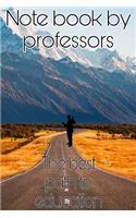 note book by professors