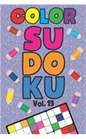 Color Sudoku Vol. 13
